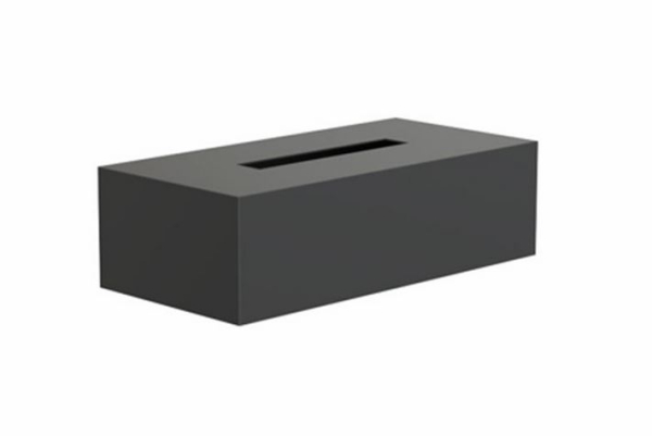 Spenderbox für Kosmetiktücher schwarz